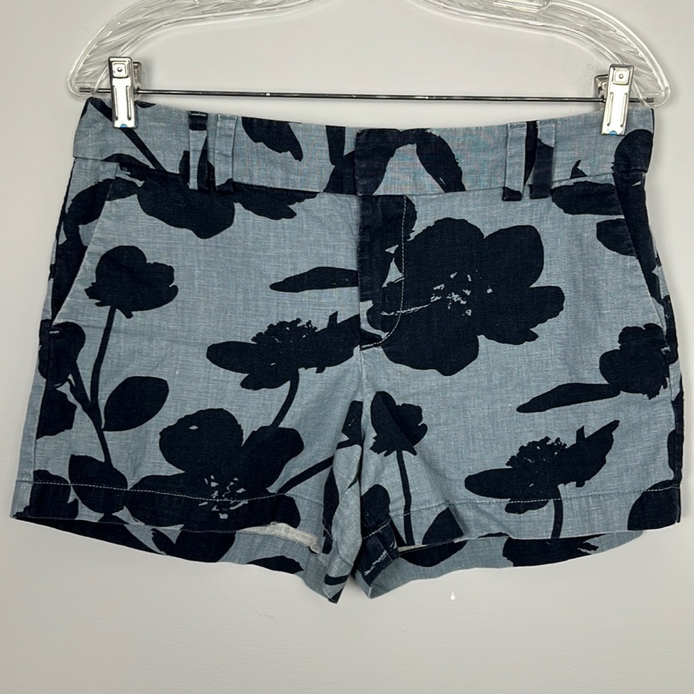 LOFT shorts 55% linen 45% cotton
